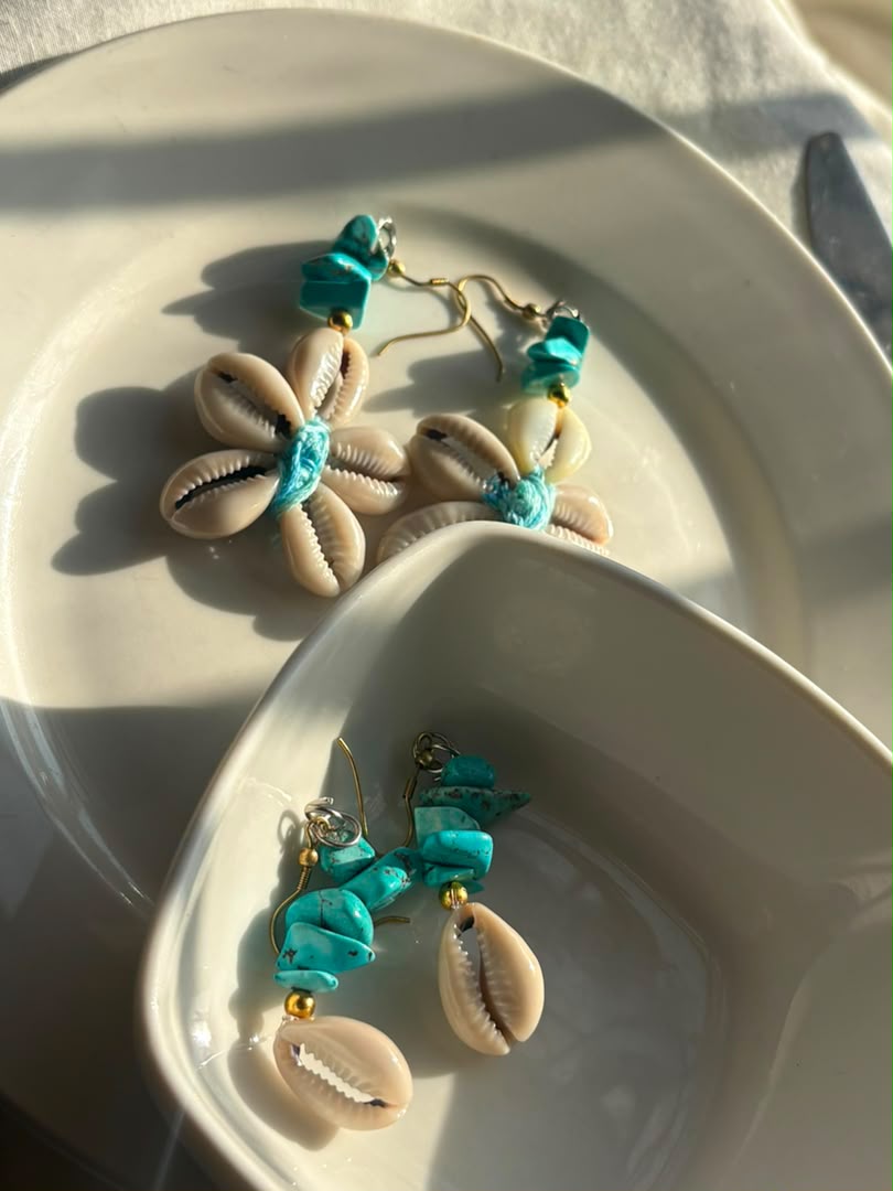Cowrie Shell Earrings